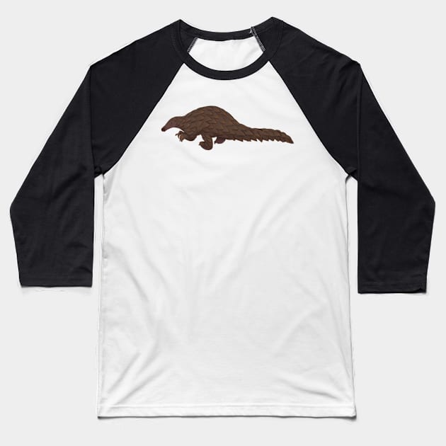 Temminck's pangolin Baseball T-Shirt by PaulaBS